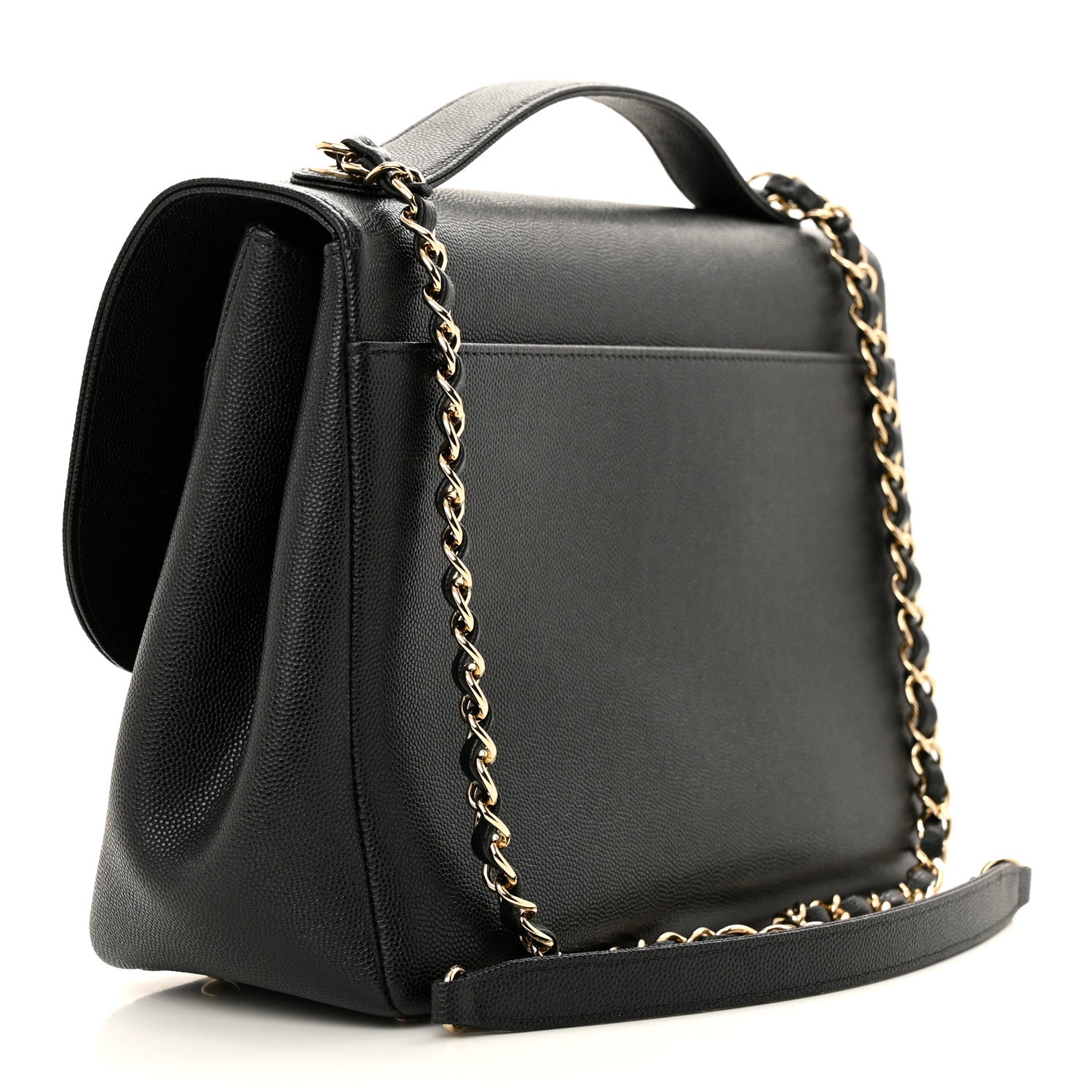 Chanel Caviar Quilted Large Business Affinity Flap Black 3 of 10