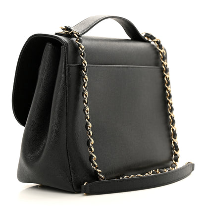Chanel Caviar Quilted Large Business Affinity Flap Black 3 of 10