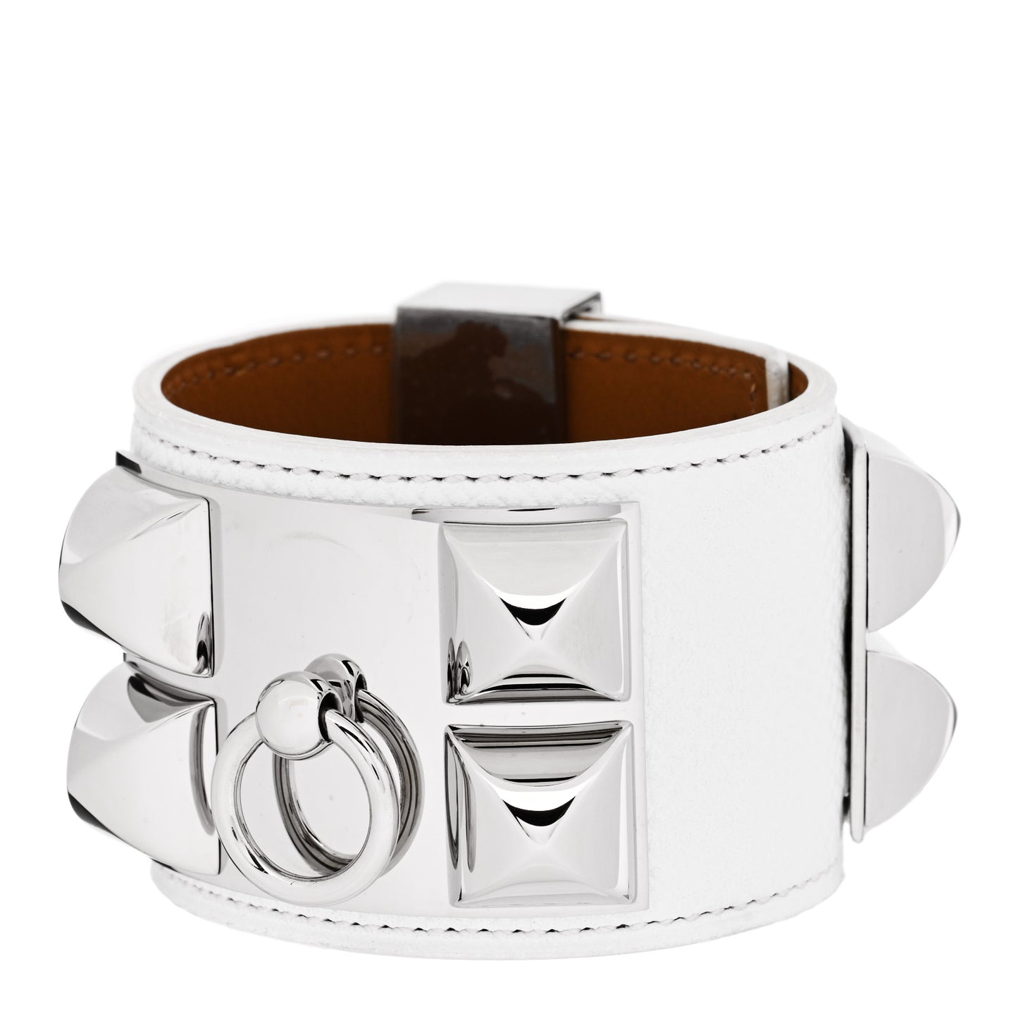 Epsom Collier de Chien CDC Bracelet T1 White