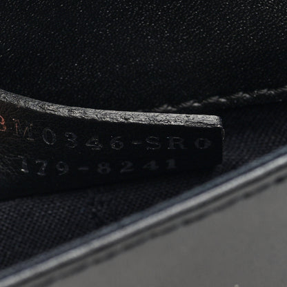 Fendi Vitello Liberty Studded Tube Wallet On Chain Black Multicolor 7 of 11