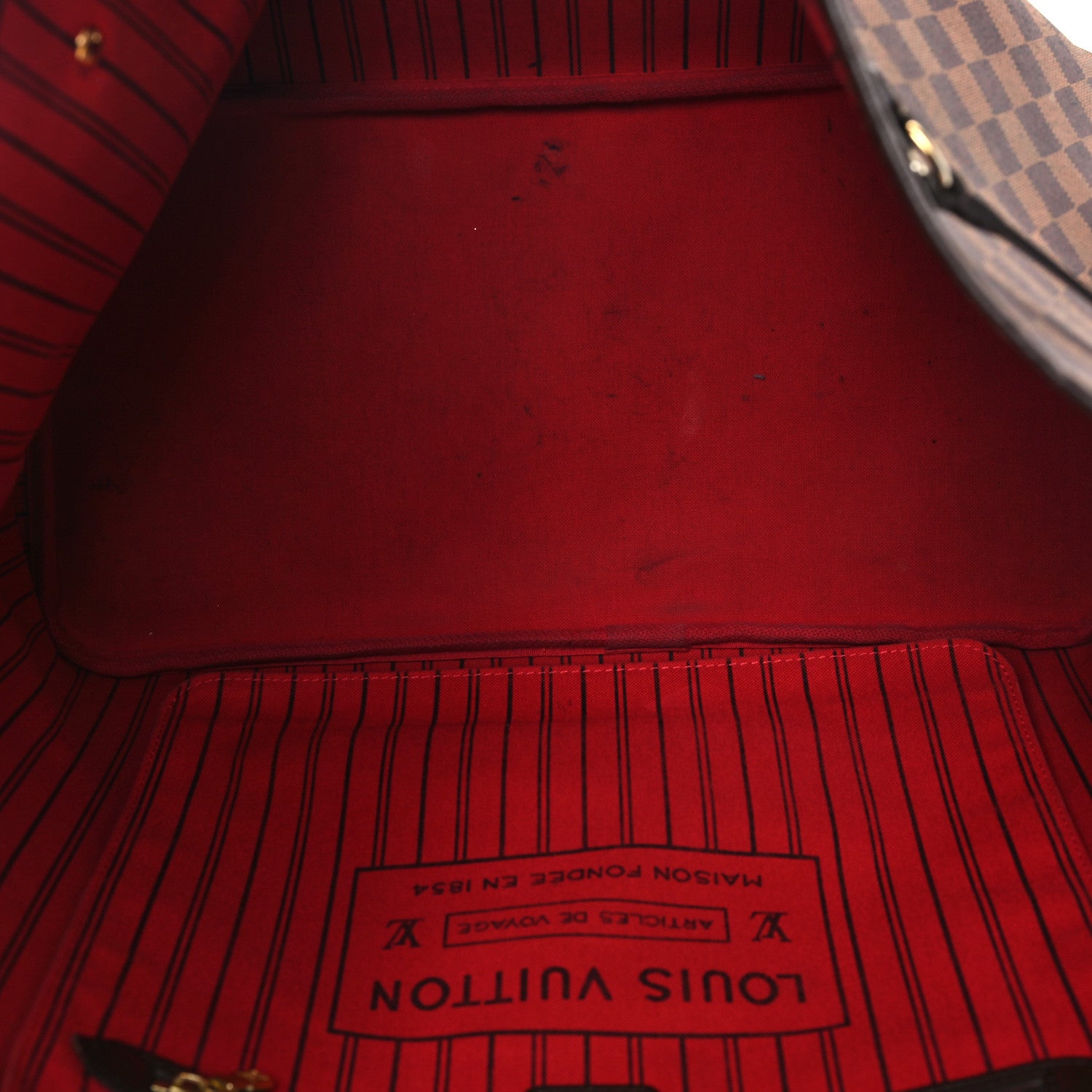 Louis Vuitton Damier Ebene Neo Neverfull GM 6 of 15