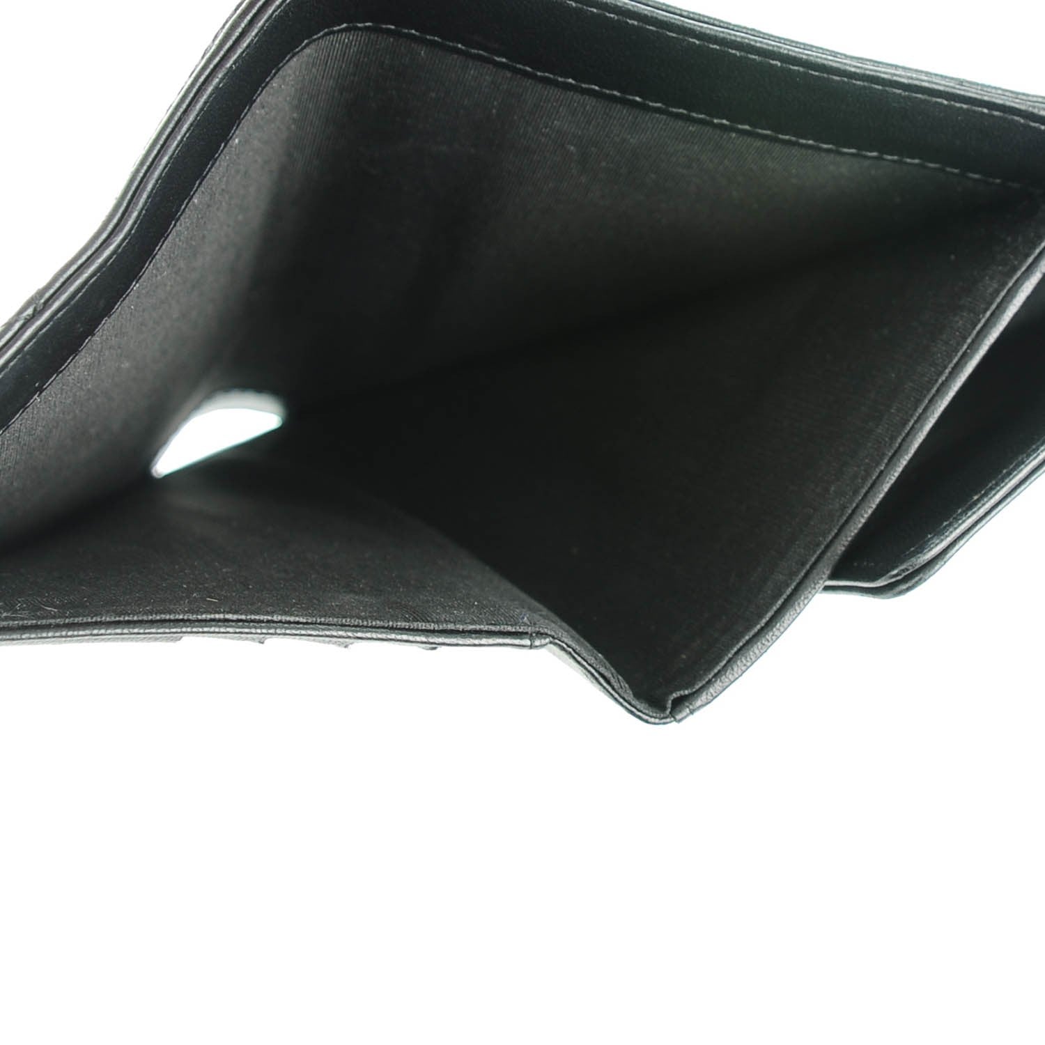 Chanel Lambskin Quilted Large Boy Flap Wallet Black 5 of 10