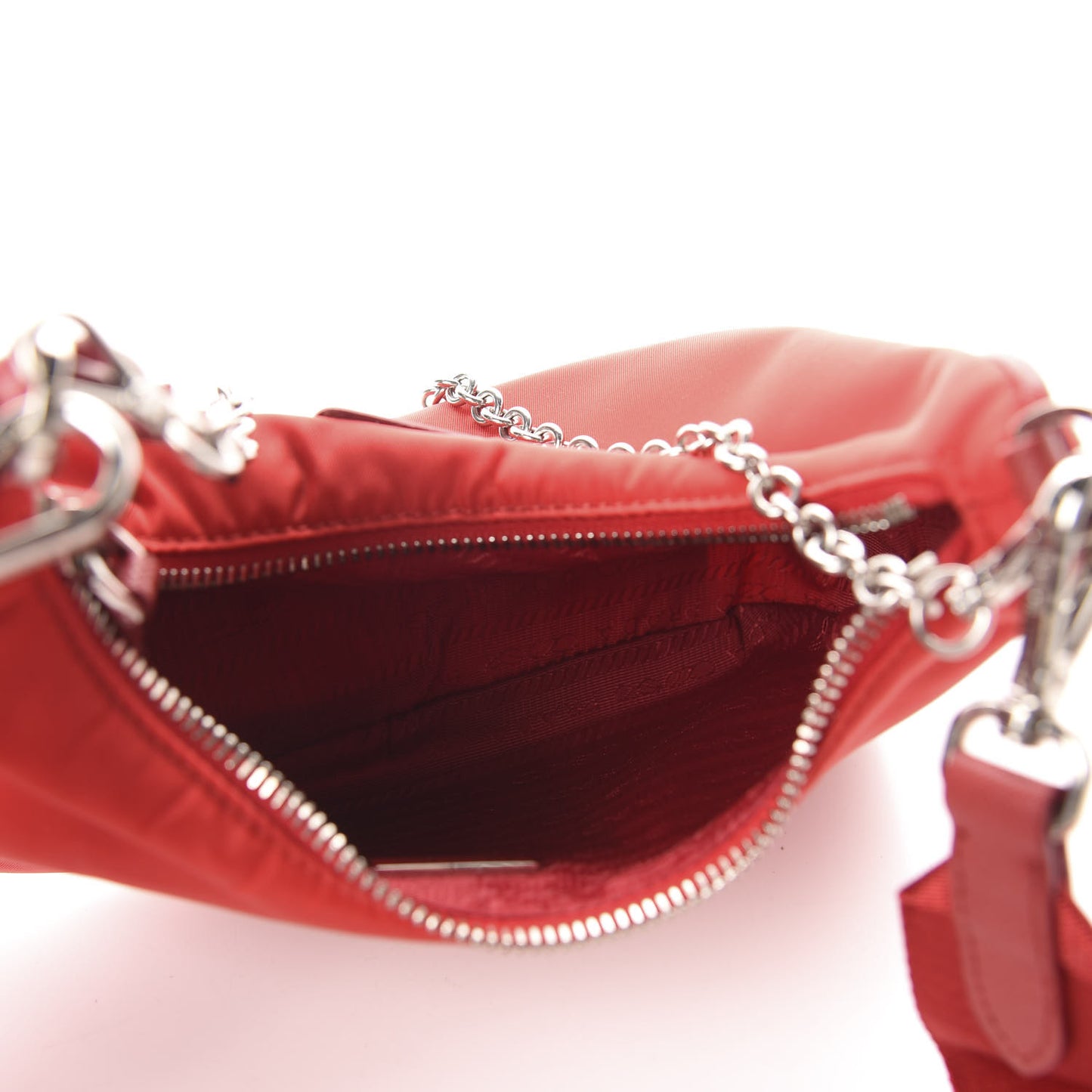 Nylon Re-Edition 2005 Shoulder Bag Rosso