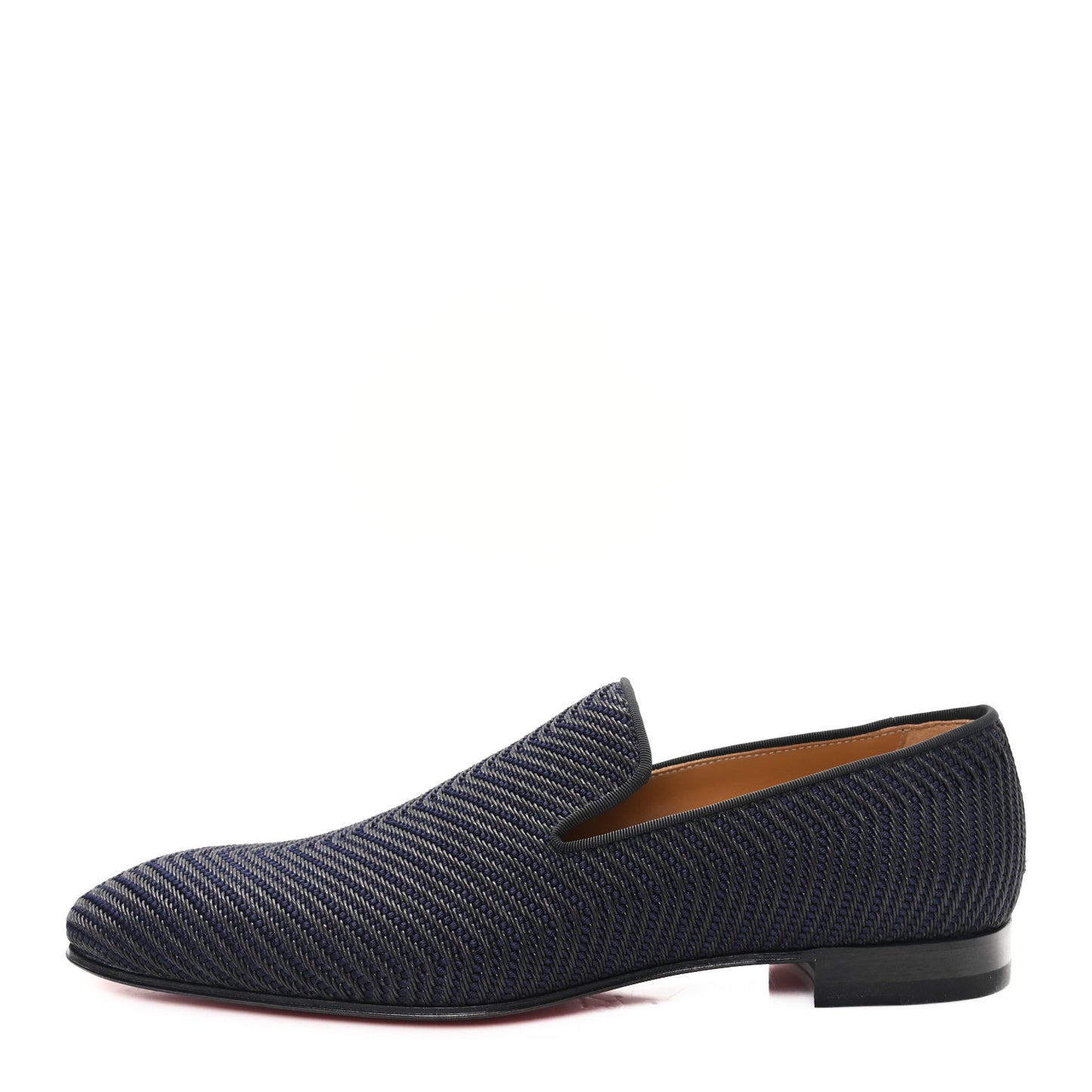 Tresse Cruising Mens Dandelion Flat Loafers 43 Black Navy