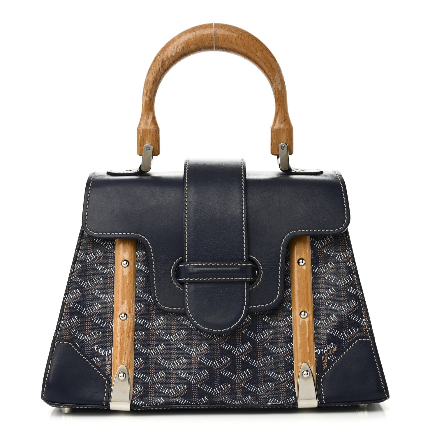 Goyard Goyardine Saigon PM Navy 1 of 11