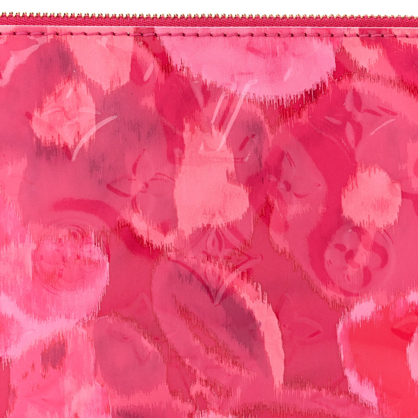 Vernis Ikat Pochette Accessories NM Rose Indien