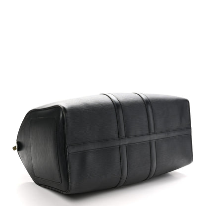 Louis Vuitton Epi Keepall 45 Black 3 of 11