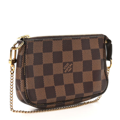 Louis Vuitton Damier Ebene Mini Pochette Accessories 3 of 10