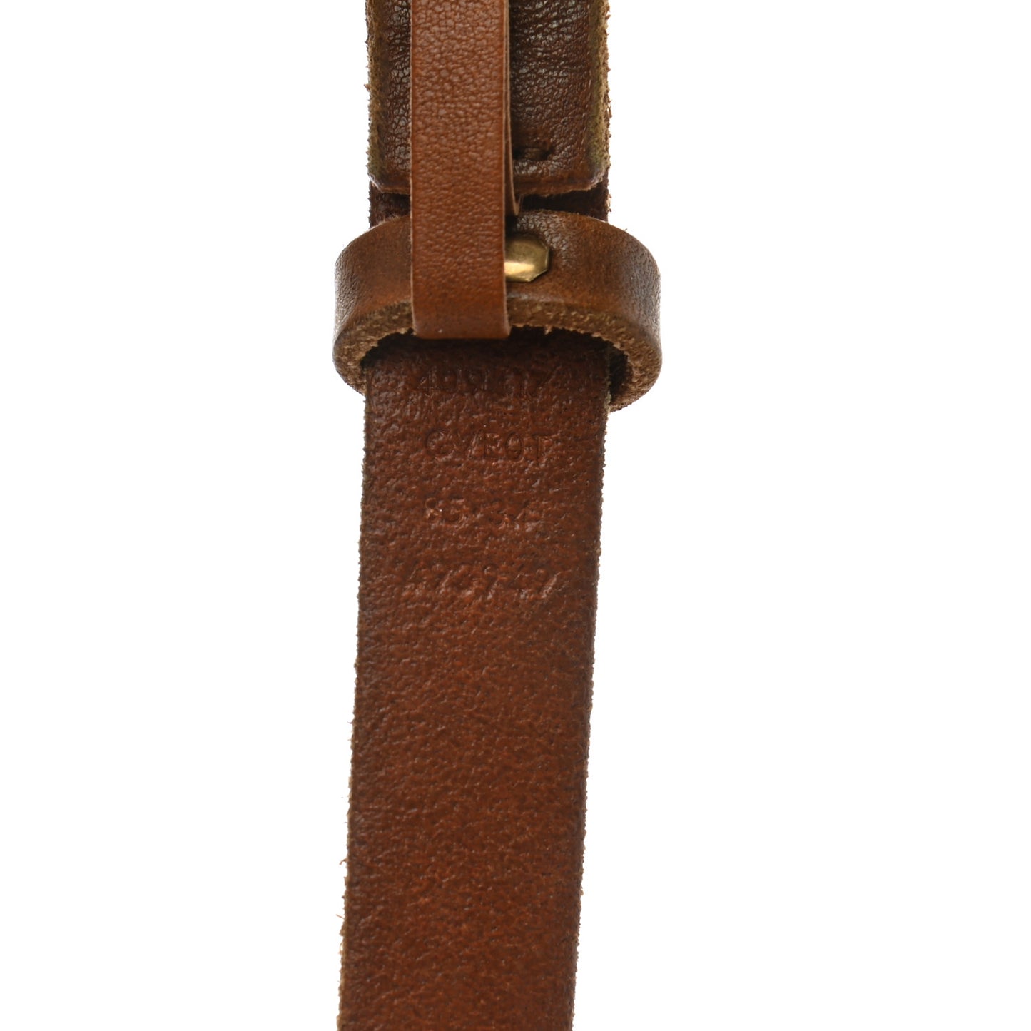 Faded Calfskin Double G 20mm Belt 85 34 Cuir