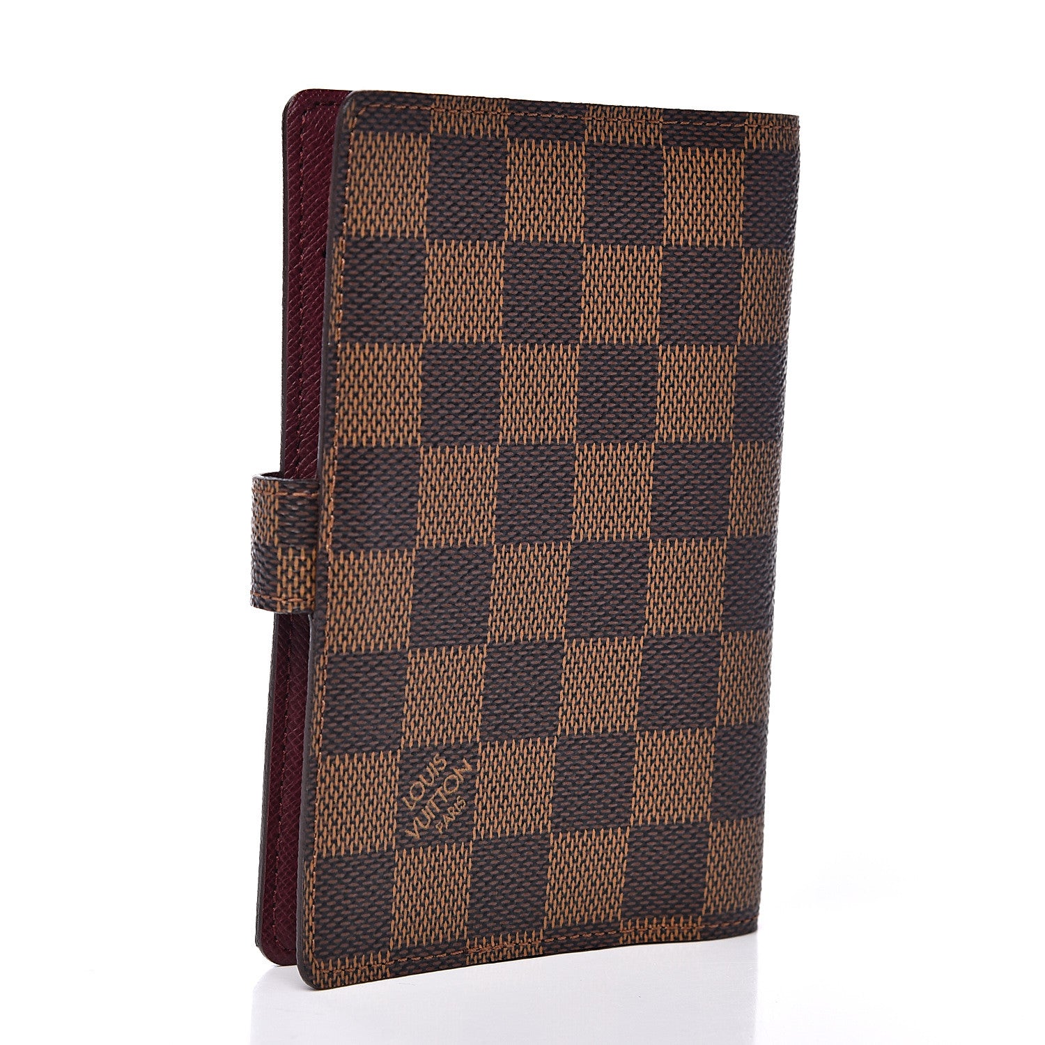 Louis Vuitton Damier Ebene Valise Small Ring Agenda Cover 2 of 5