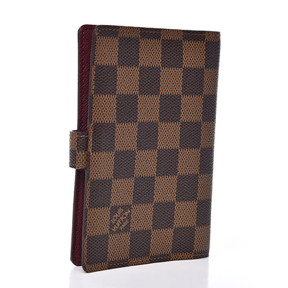 Louis Vuitton Damier Ebene Valise Small Ring Agenda Cover 2 of 5