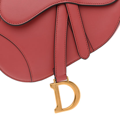 Christian Dior Calfskin Mini Saddle Bag Dusty Pink 8 of 10