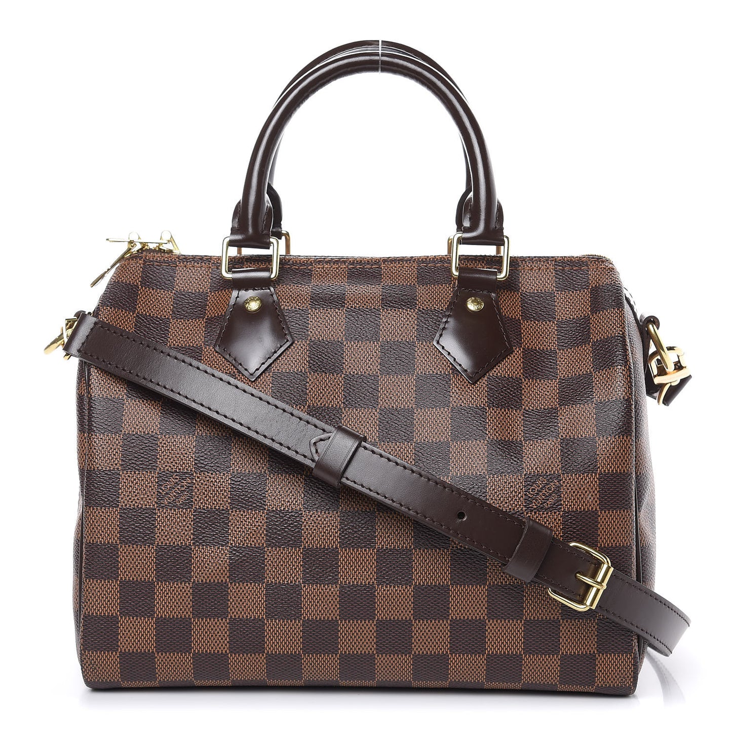 Damier Ebene Speedy Bandouliere 25