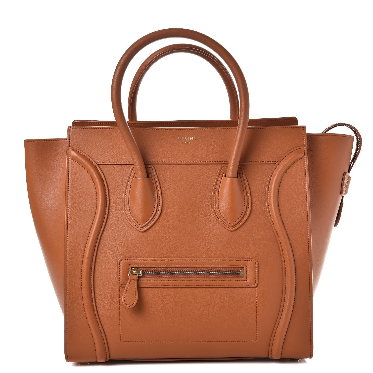 Celine Smooth Calfskin Mini Luggage Light Copper 1 of 8
