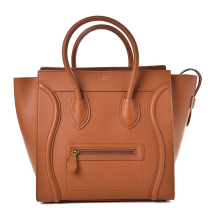 Celine Smooth Calfskin Mini Luggage Light Copper 1 of 8