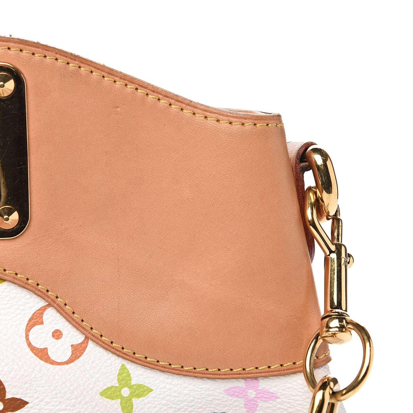Monogram Multicolor Judy MM White