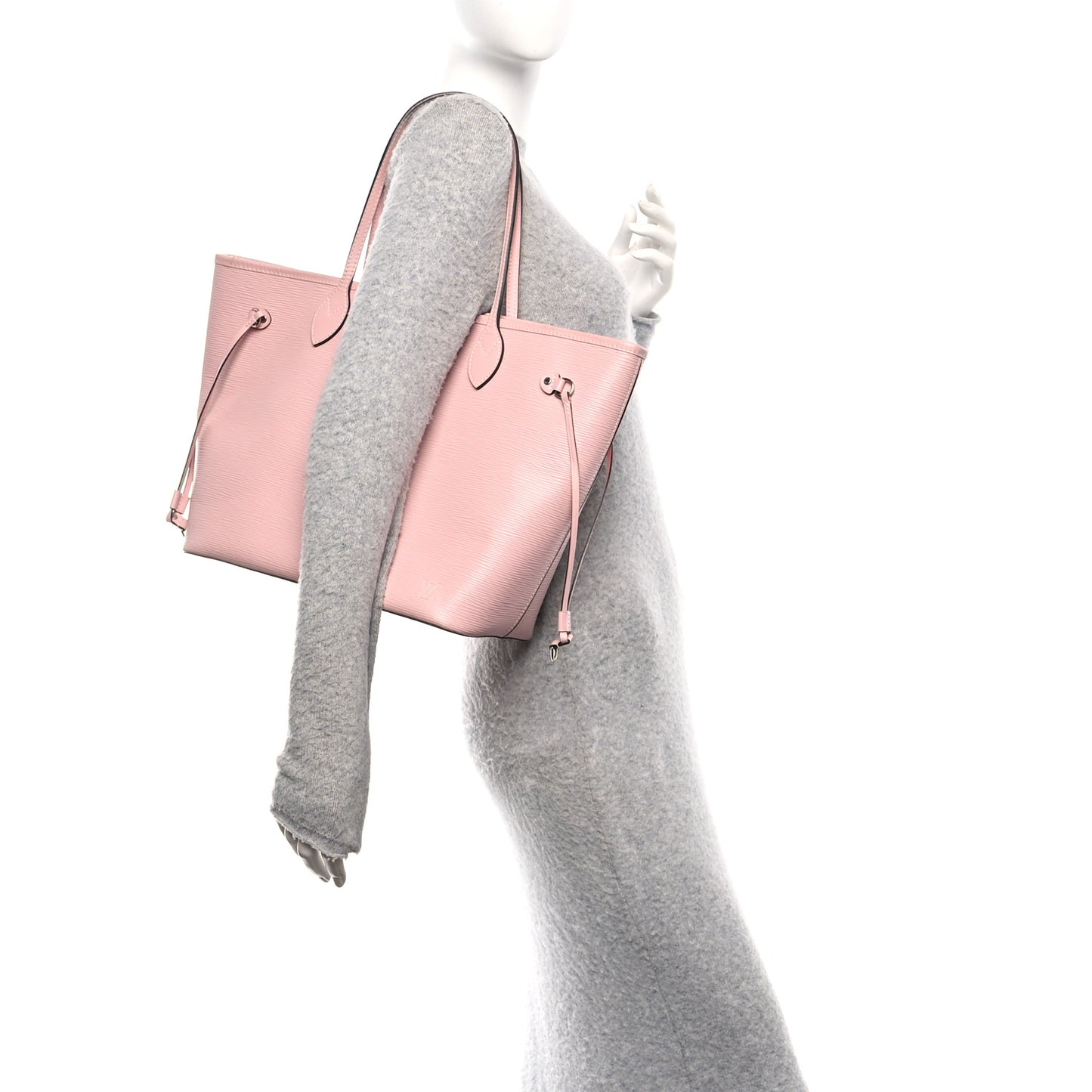 Epi Neverfull MM Rose Ballerine