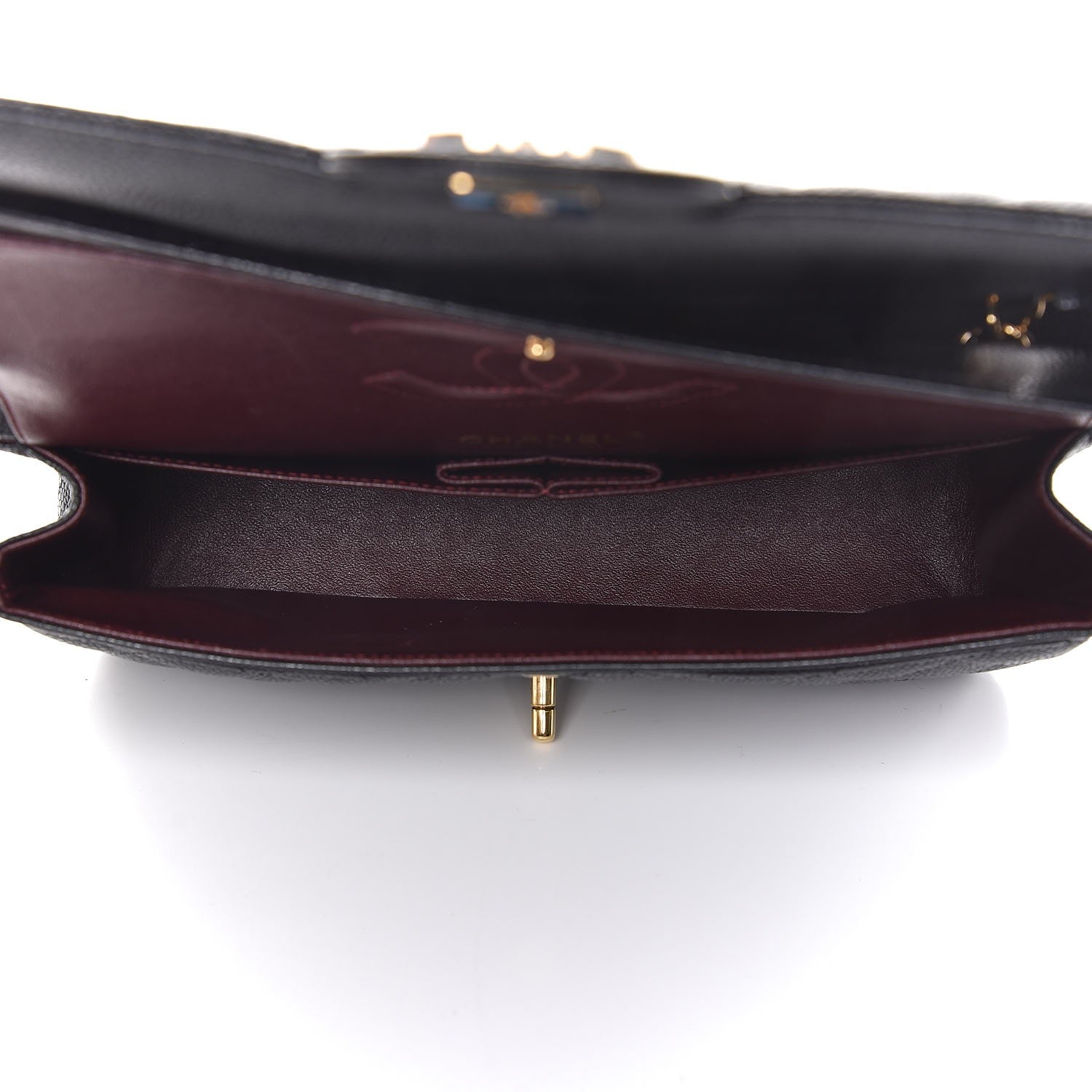 Chanel Caviar Quilted Medium Double Flap Black 5 of 7