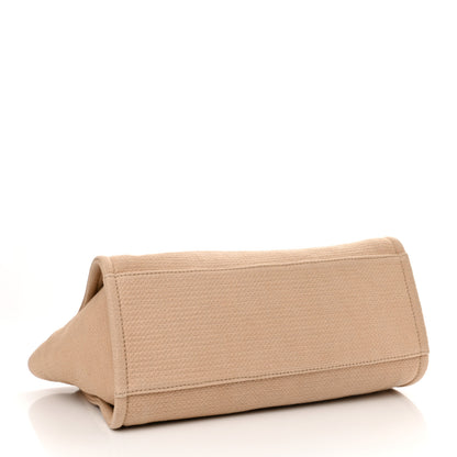 Chanel Mixed Fibers Small Deauville Tote Beige 5 of 12