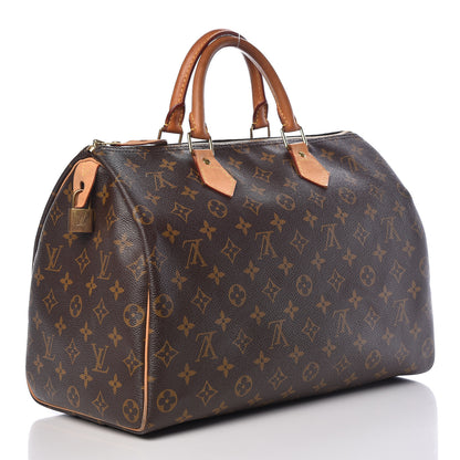 Louis Vuitton Monogram Speedy 35 3 of 13