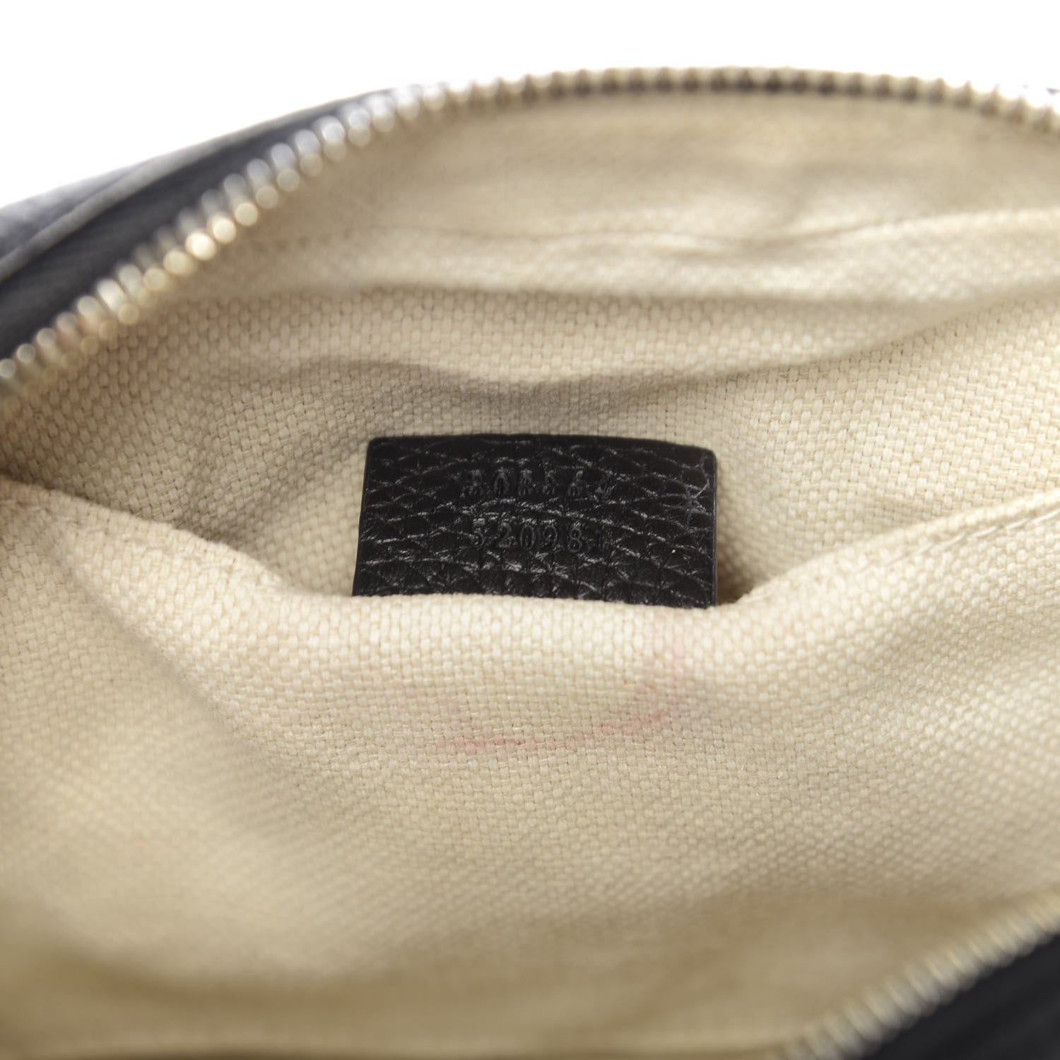 Gucci Pebbled Calfskin Small Soho Disco Bag Black 7 of 12