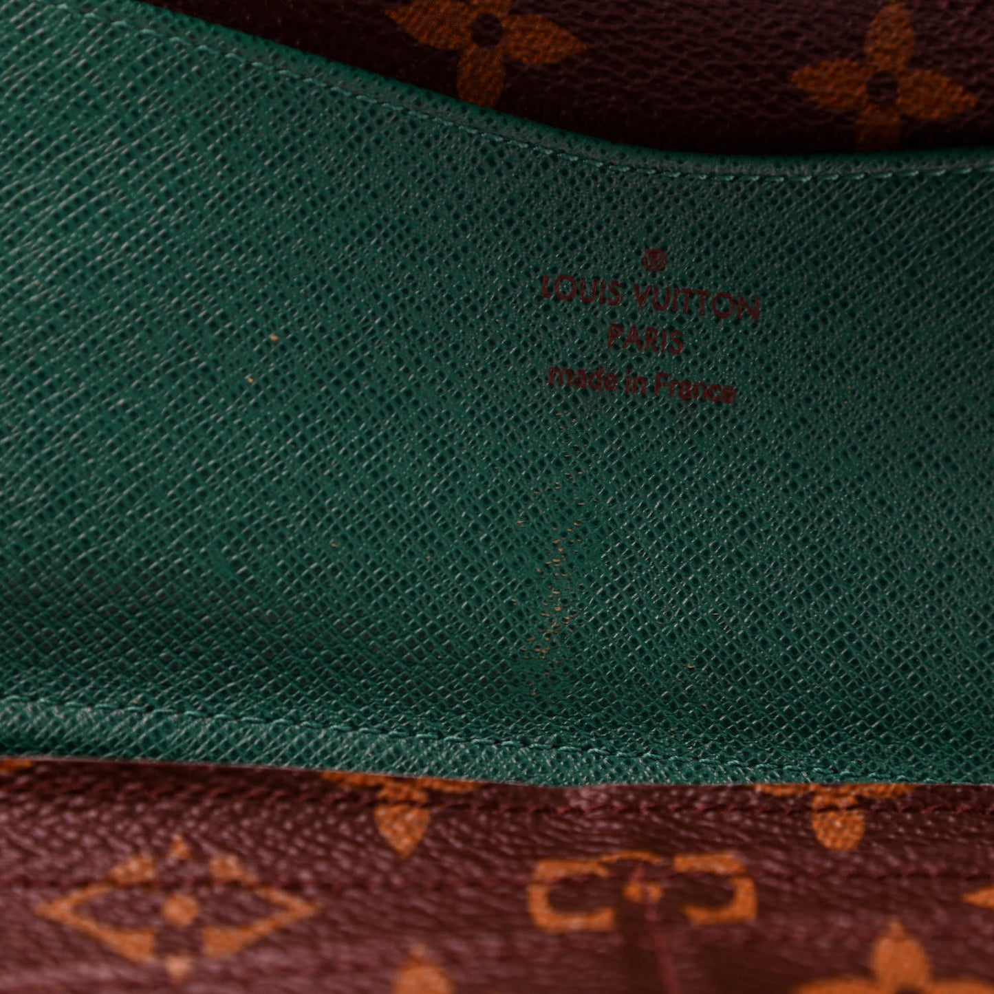 Monogram Josephine Wallet Vert