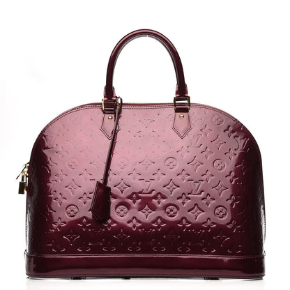 Louis Vuitton Vernis Alma GM Rouge Fauviste 1 of 8