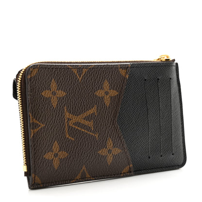 Louis Vuitton Monogram Recto Verso Card Holder Black 3 of 7