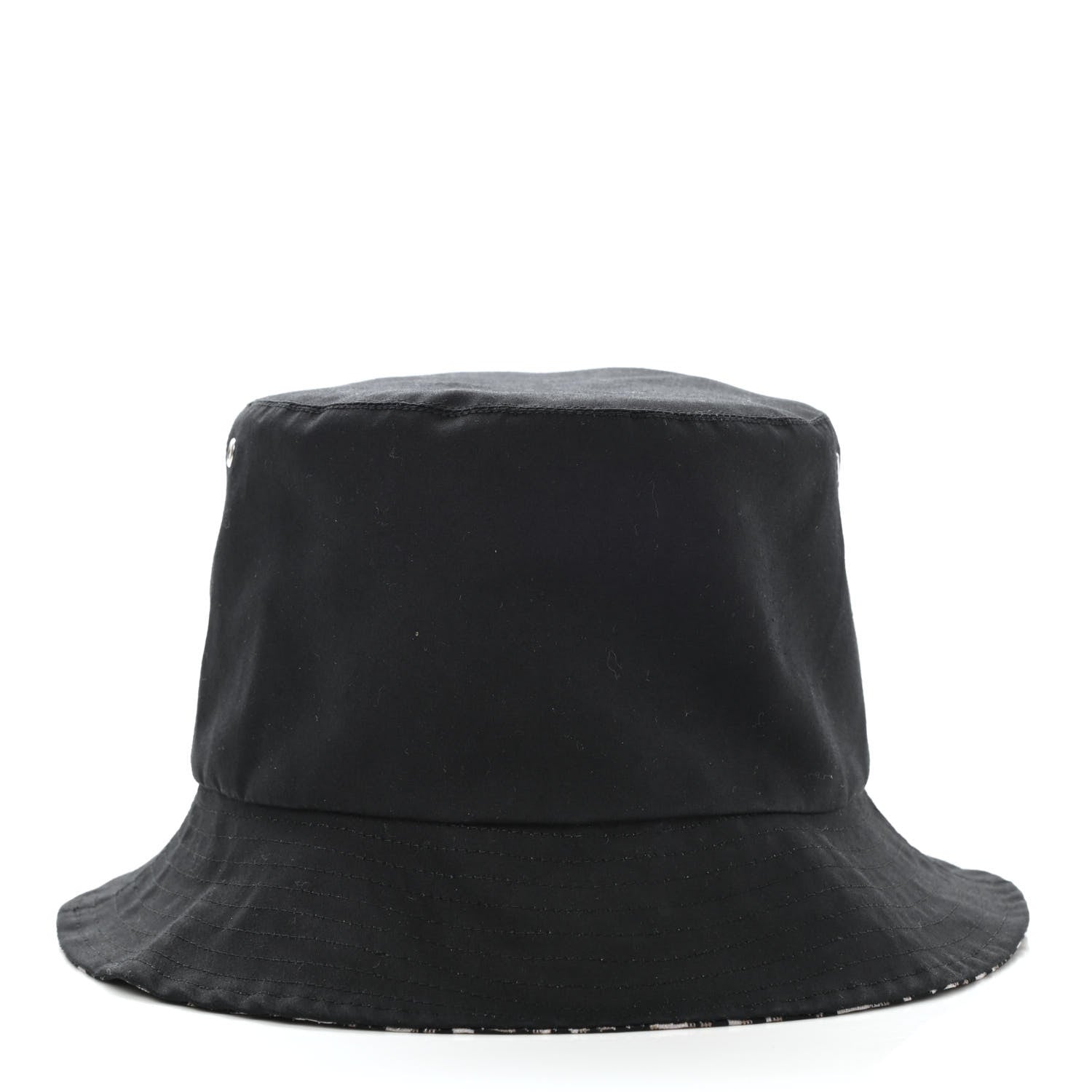 Christian Dior Oblique Reversible Teddy-D Brim Bucket Hat 58 Black 14 of 15