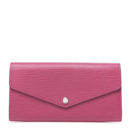 Louis Vuitton Epi Sarah Wallet NM Fuchsia 1 of 5