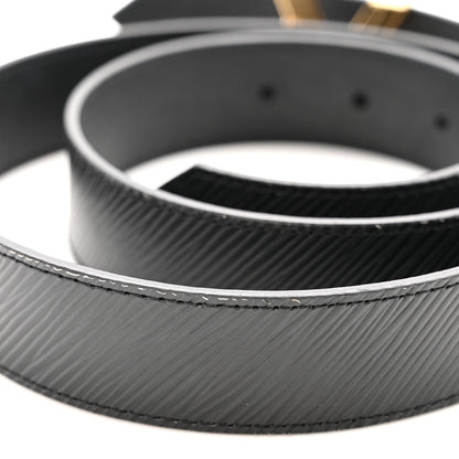 Louis Vuitton Epi 30mm LV Twist Belt 90 36 Black 9 of 9