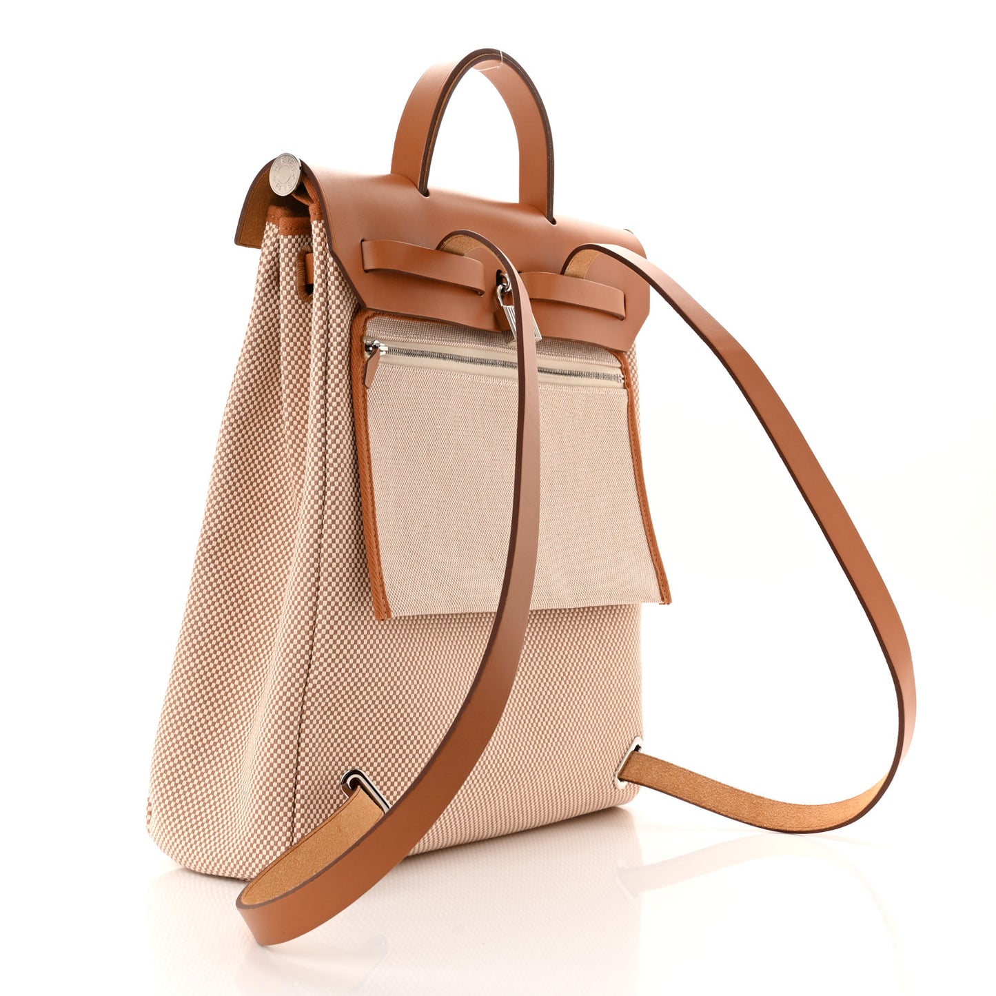 Vache Hunter Criss Viking Herbag a Dos Retourne Backpack Ecru Beige Naturel