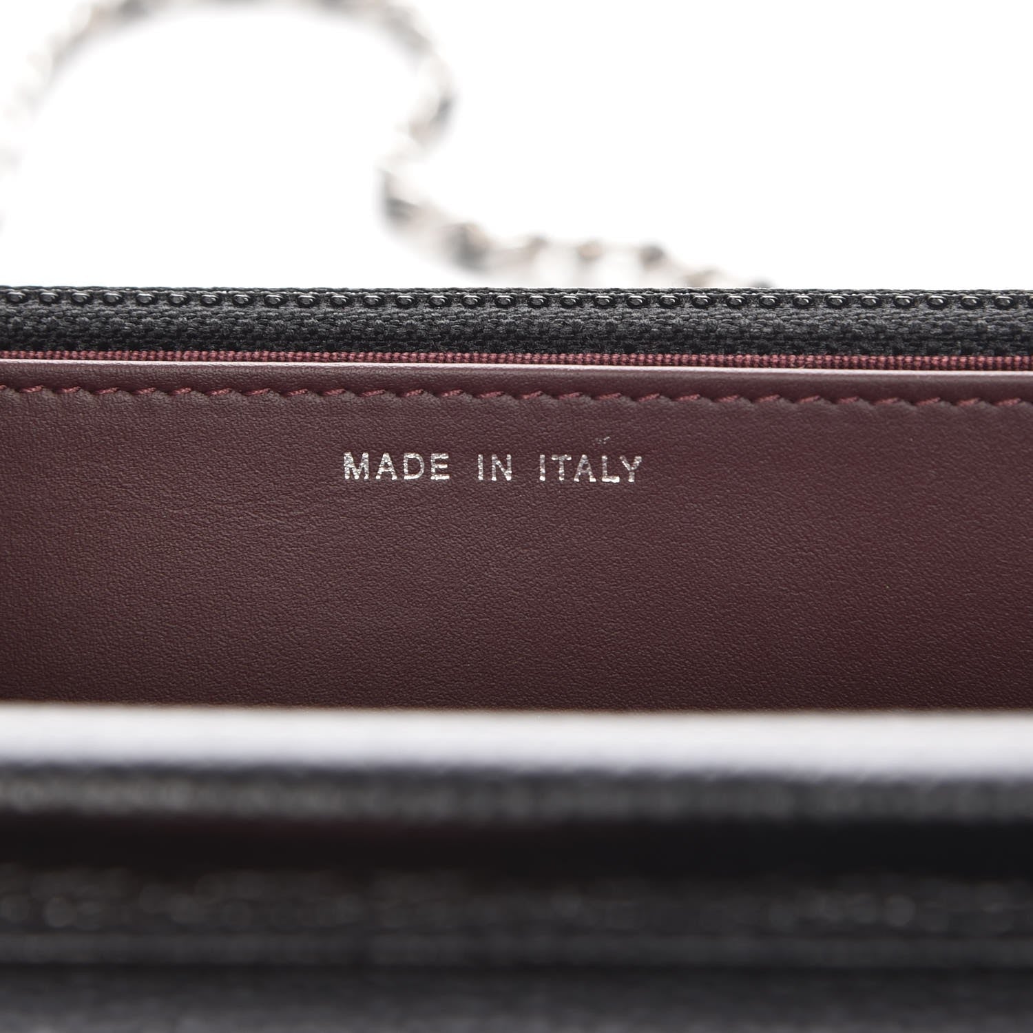 Chanel Caviar Quilted Wallet On Chain WOC Black 7 of 9