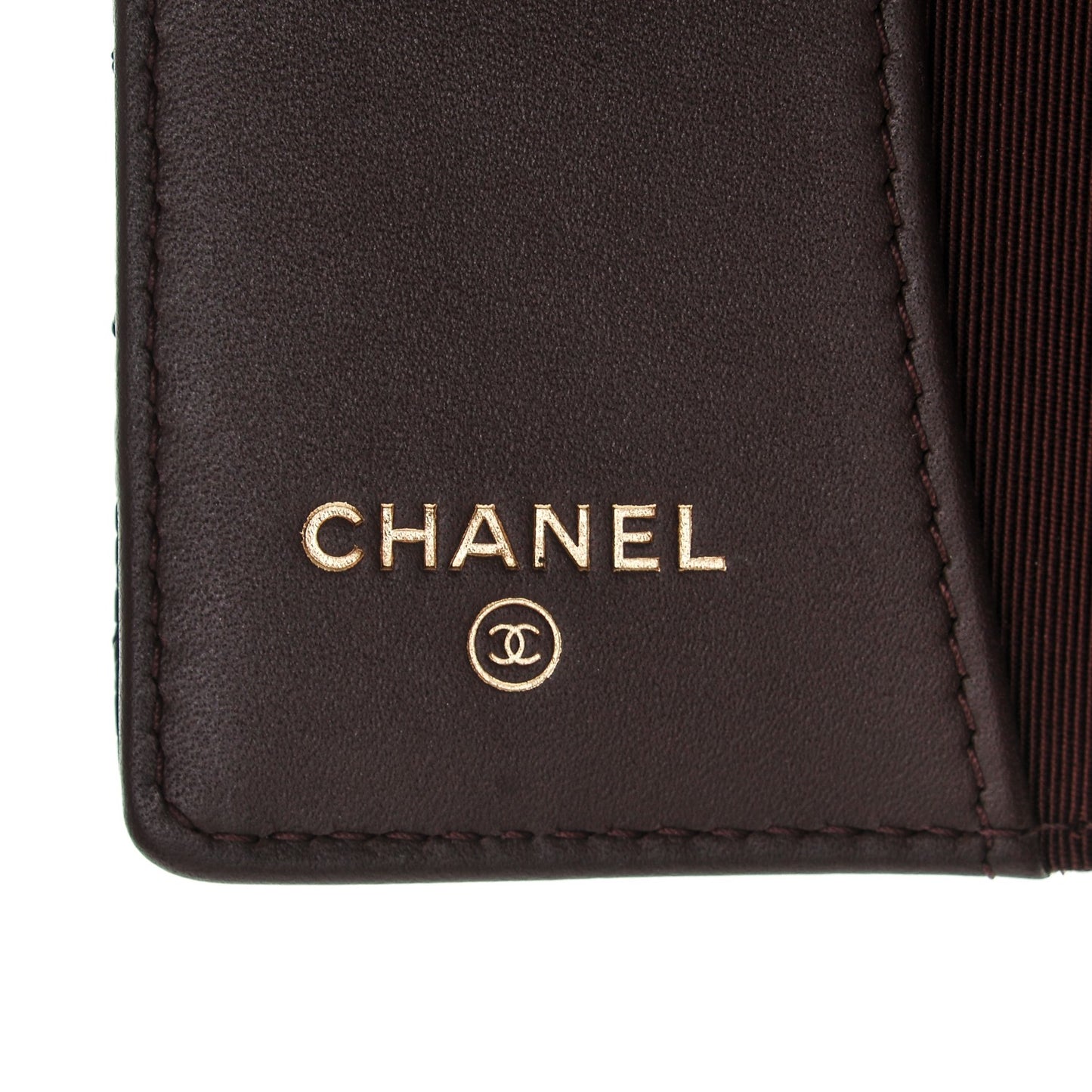 Caviar Quilted 6 Key Holder Black