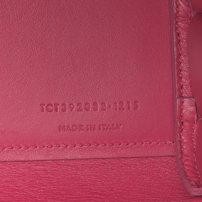Saint Laurent Grained Calfskin Baby Sac De Jour Lipstick Fuchsia 9 of 15
