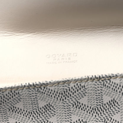 Goyard Goyardine Camondo MM Horizontal Clutch White 6 of 10