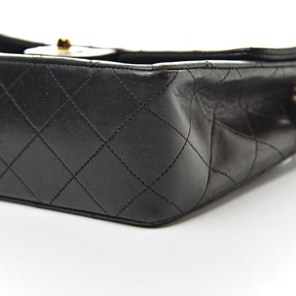 Chanel Lambskin Quilted Mini Square Flap Bag Black 11 of 15
