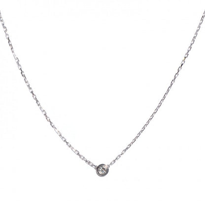 Cartier 18K White Gold Diamond SM D'Amour Pendant Necklace 1 of 10