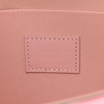 Louis Vuitton Vernis Valentine Felicie Pochette Chain Wallet Light Pink Neon 9 of 13