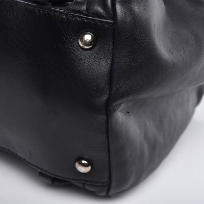 Chanel Calfskin Modern Chain Rhodoid East West Tote Black 11 of 13