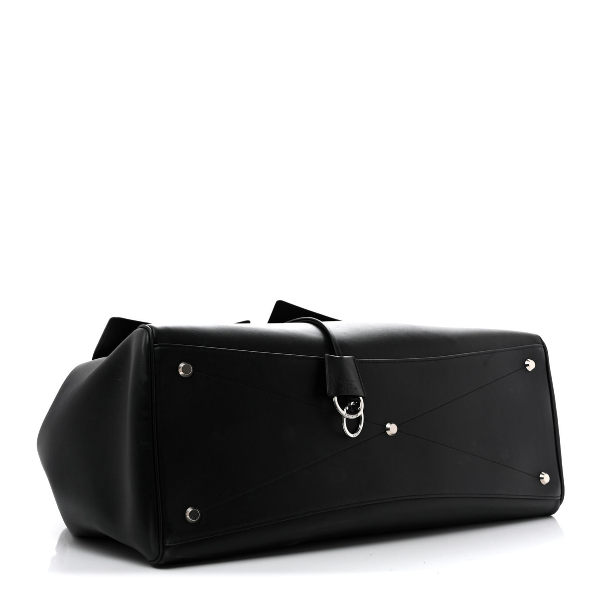 Balenciaga Smooth Calfskin XL Bel Air Carry All Bag Black 4 of 12