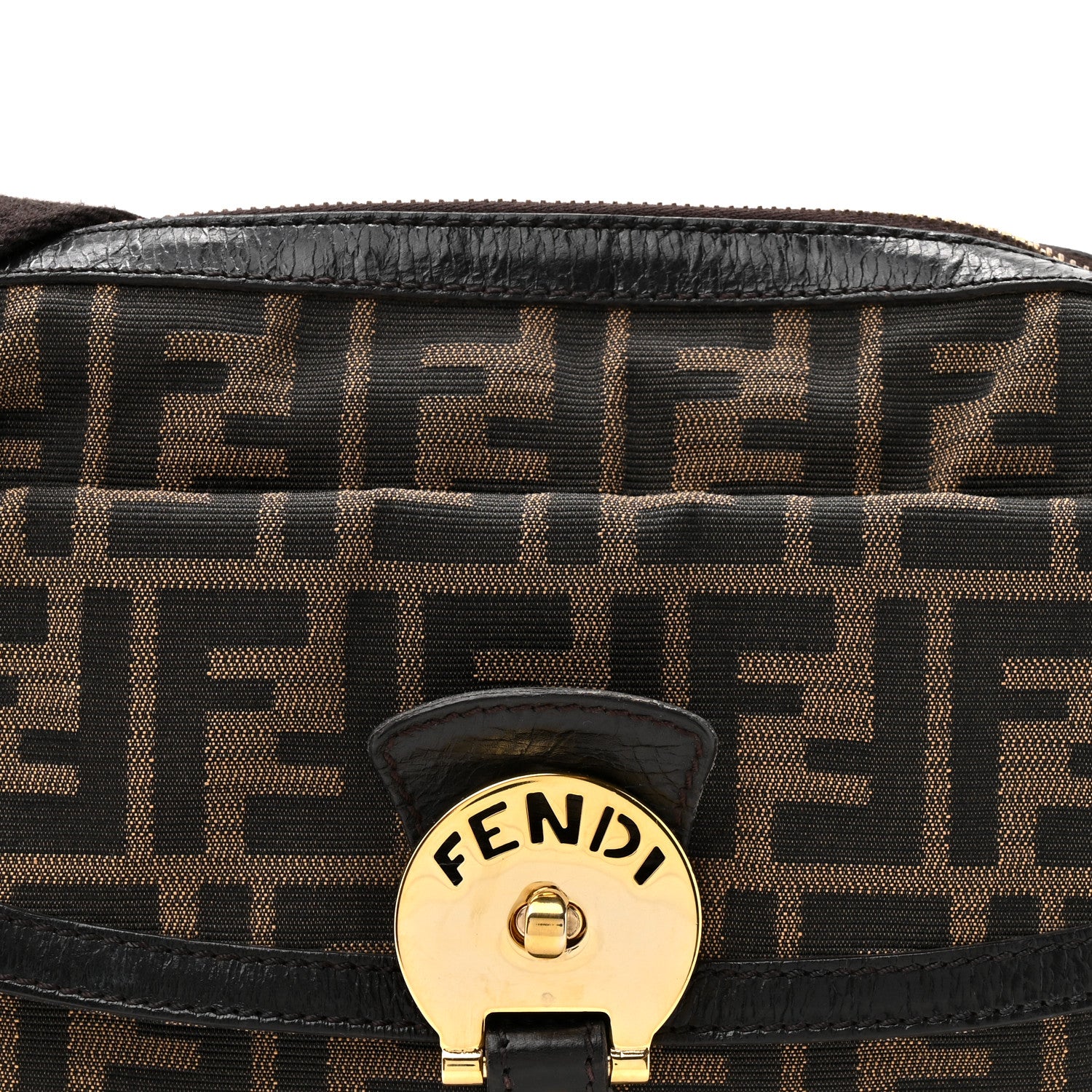Fendi Zucca Chef Crossbody Bag Tobacco 6 of 8