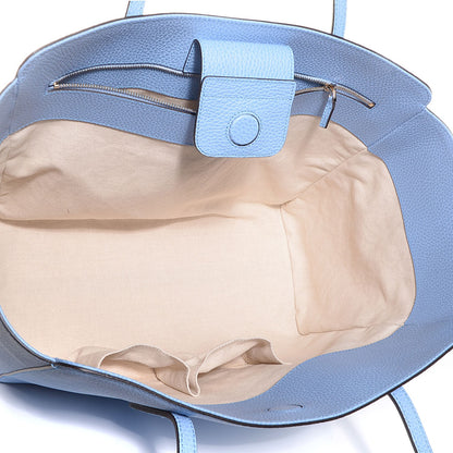 Gucci Dollar Calfskin Medium Swing Tote Mineral Blue 5 of 9