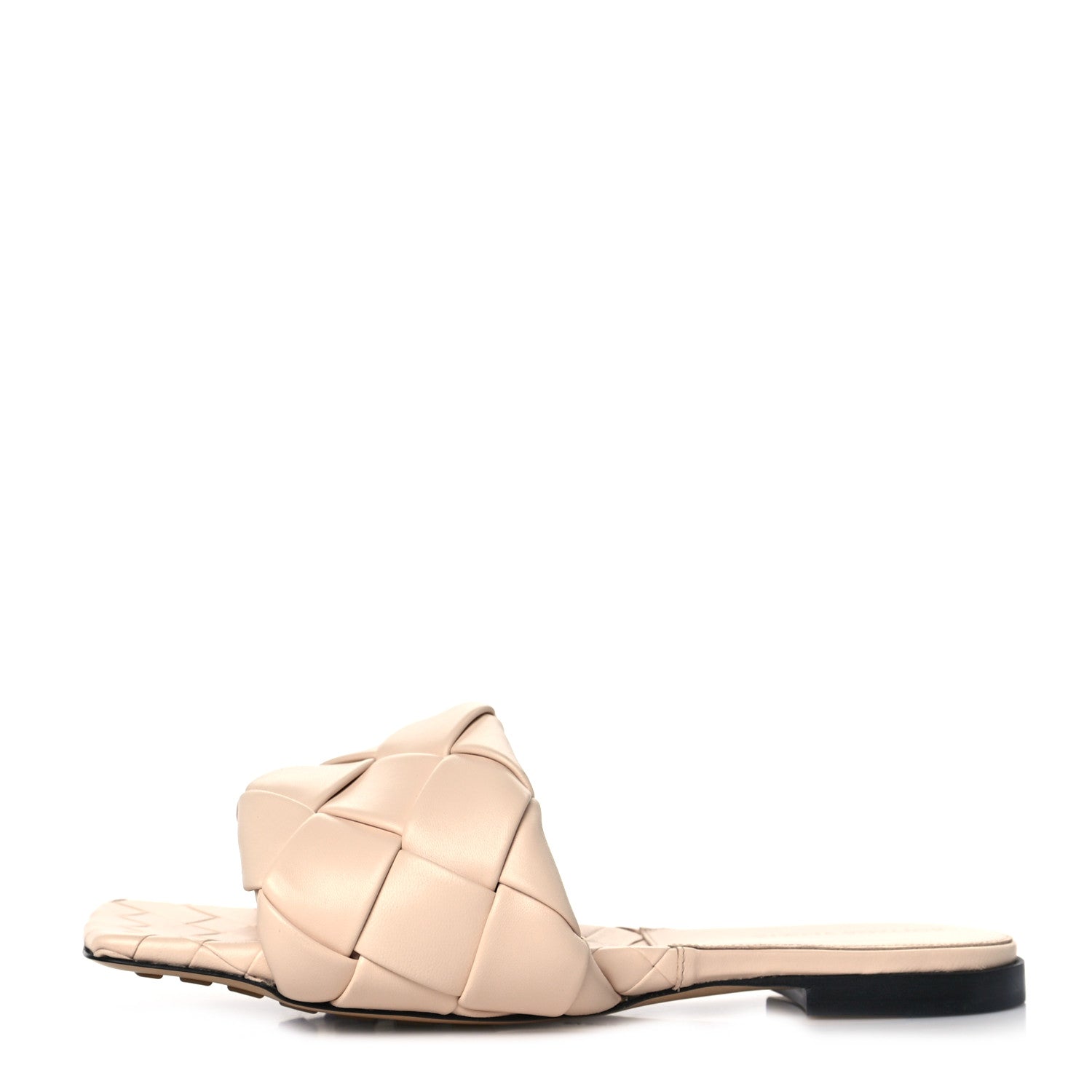 Bottega Veneta Nappa Maxi Intrecciato Lido Flat Sandals 39.5 Bandage 1 of 7