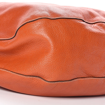 Mulberry Soft Spongy Calfskin Large Daria Hobo Burnt Orange 10 of 11