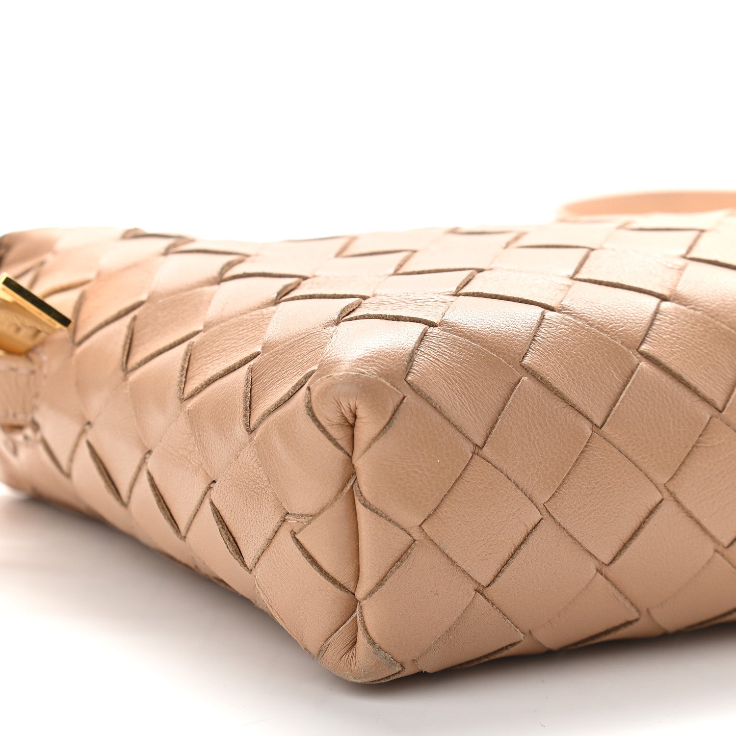 Bottega Veneta Nappa Intrecciato Crossbody Camel 7 of 8