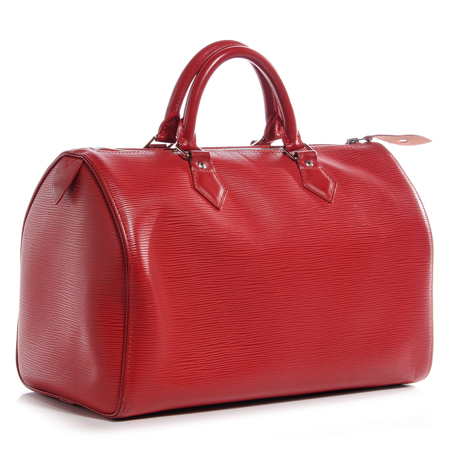 Louis Vuitton Epi Speedy 30 Red 3 of 11