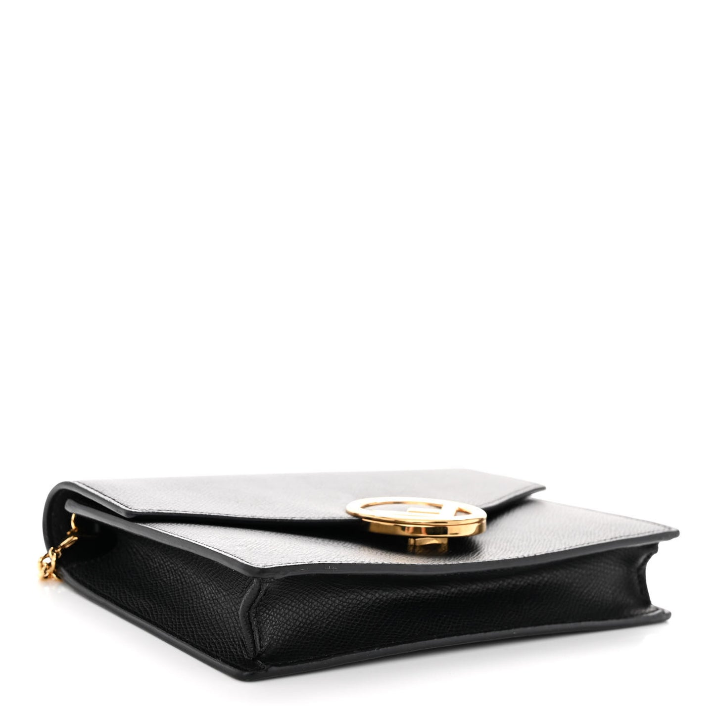 Vitello Cruise F is Fendi Medium Envelope Wallet on Chain Black