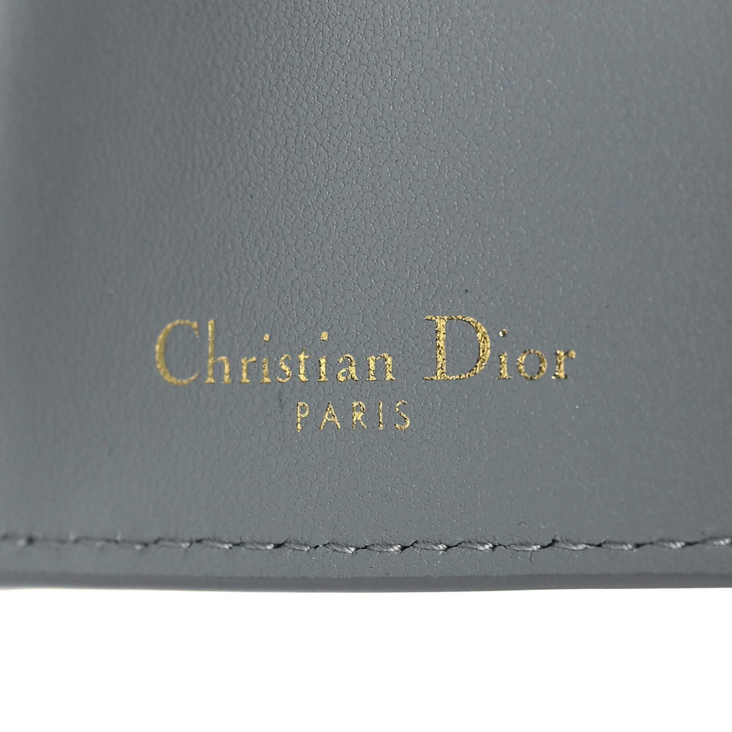 Calfskin 30 Montaigne Lotus Wallet Gray