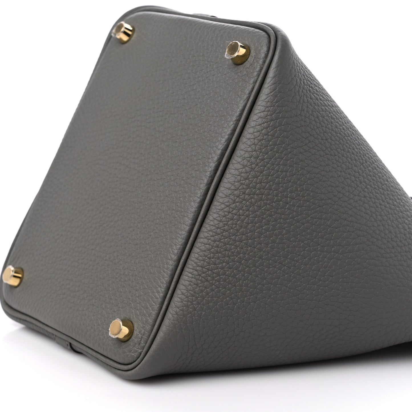 Taurillon Clemence Picotin Lock 18 PM Gris Meyer